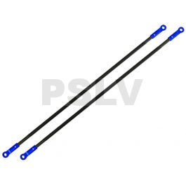 180CFX812-B   Tail Boom Support Set CNC (Bleu) - Blade 180 CFX